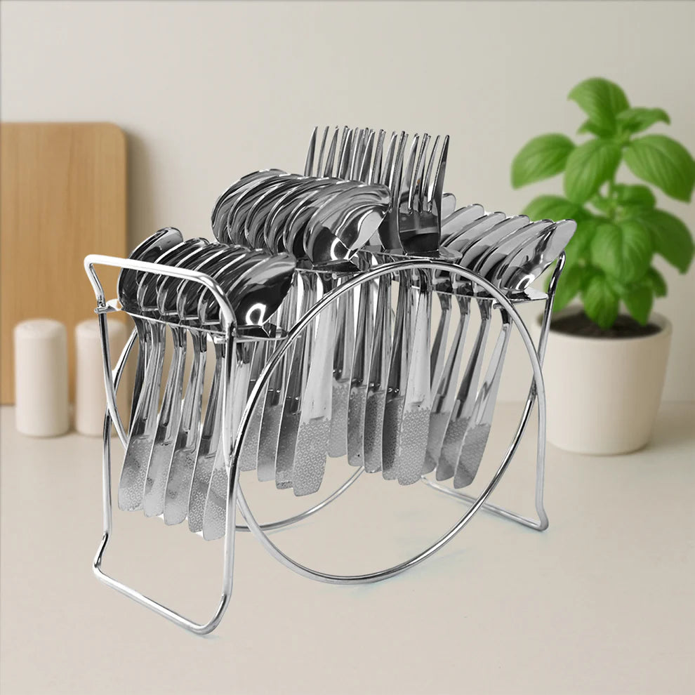 Best 24 pc stainless steel cutlery set - flatware sets | 2025 | fast shipping