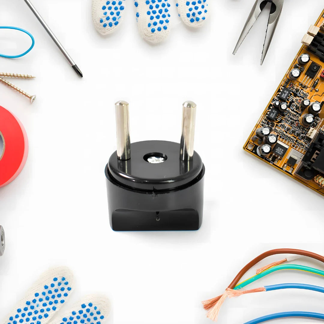 2 Pin Plug Converter Adapter - Electronics