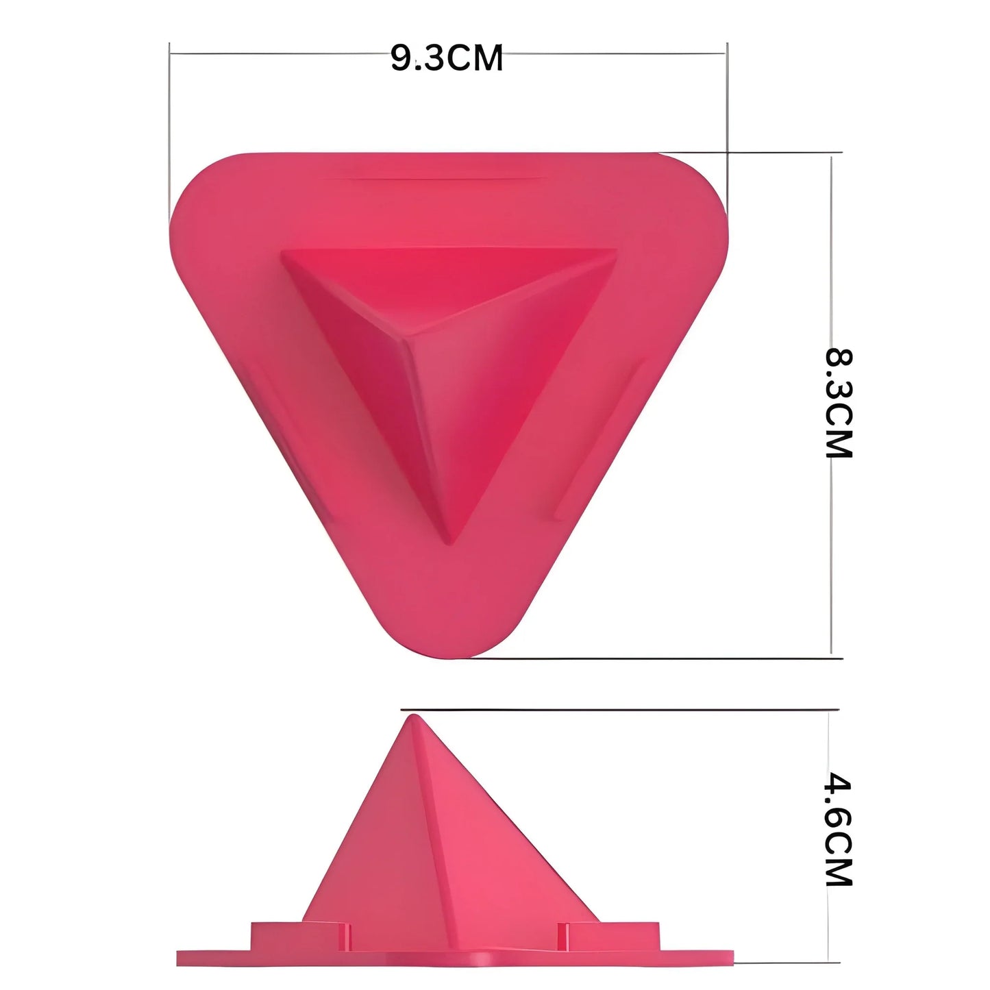 3-Angle Pyramid Phone Stand - Mobile Accessories