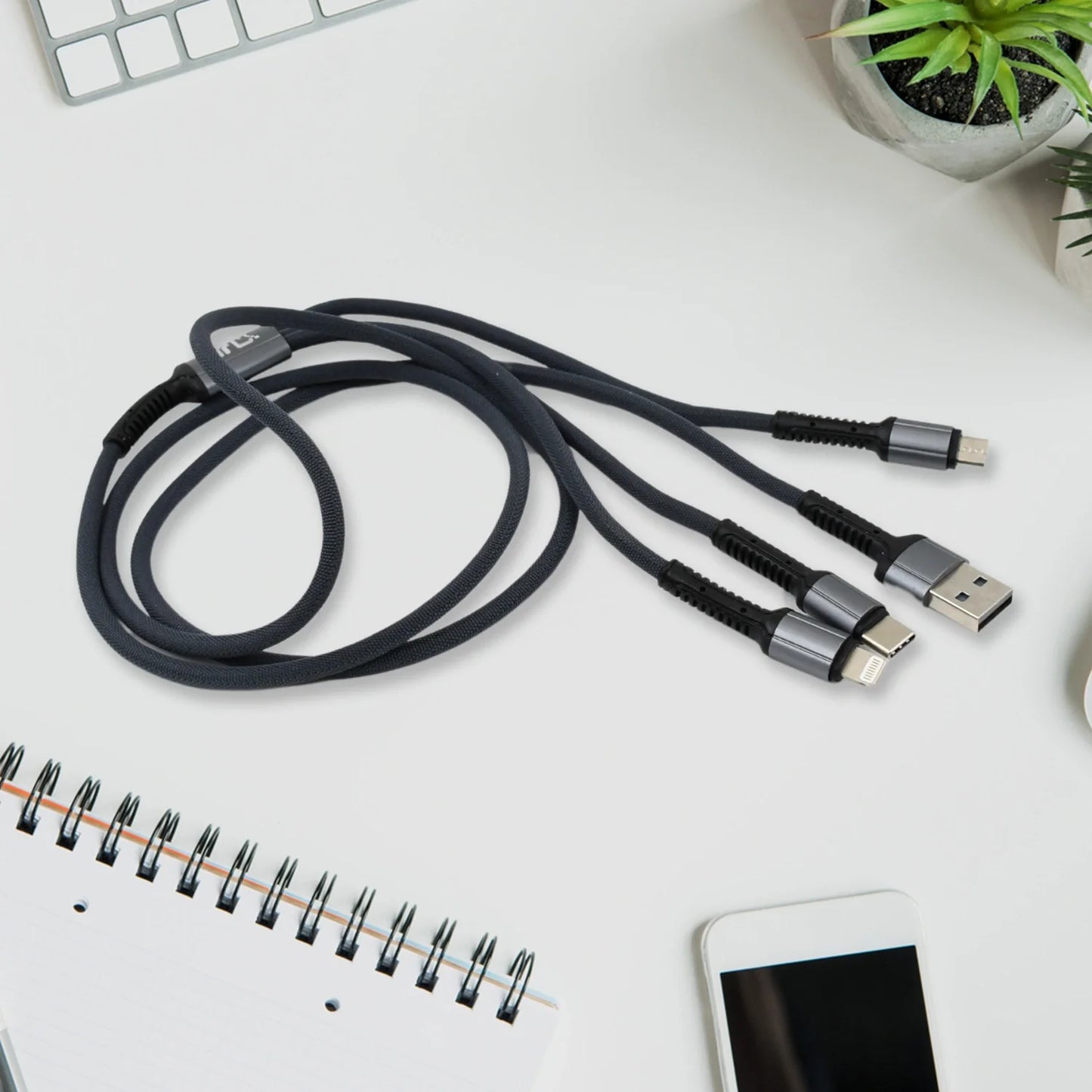 Best 3-in-1 fast cable - usb cables | 2025 | shipping