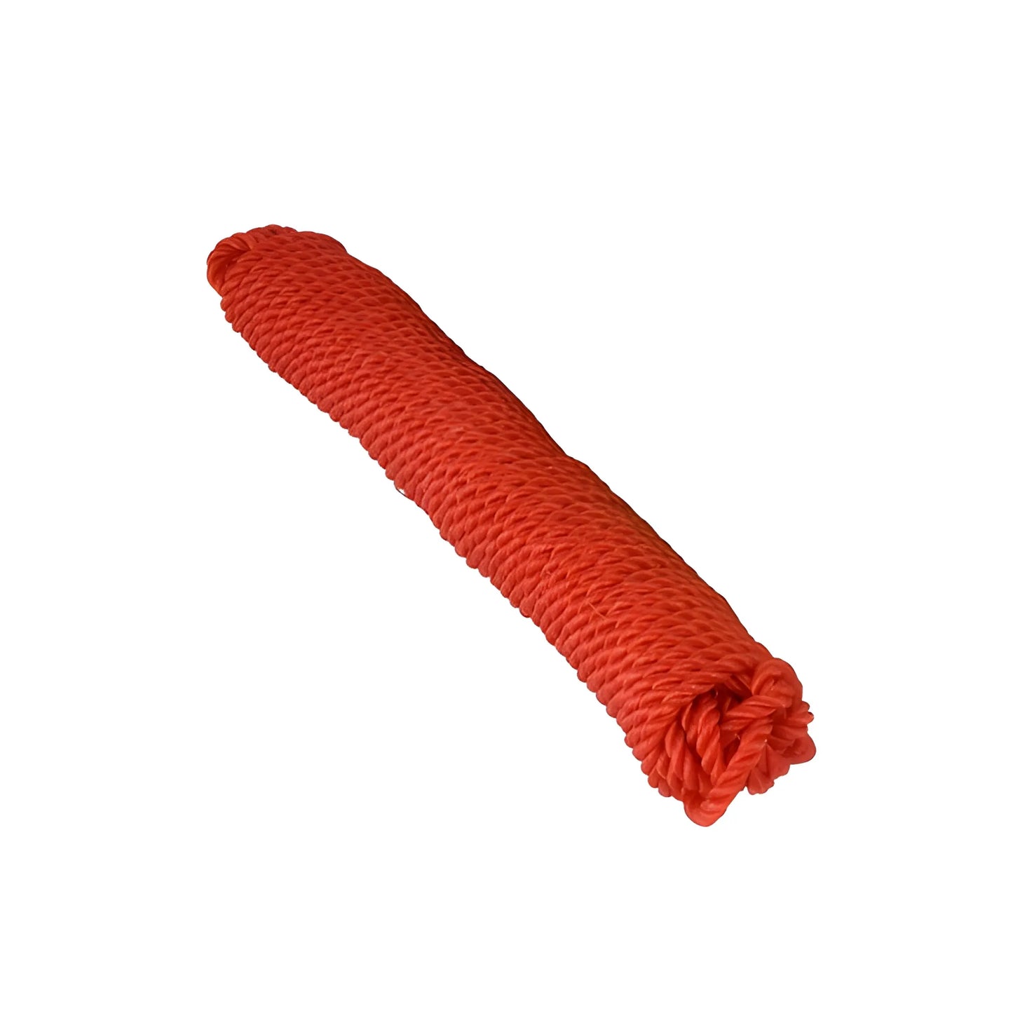3M heavy-duty clothesline, red braided rope coil bundle