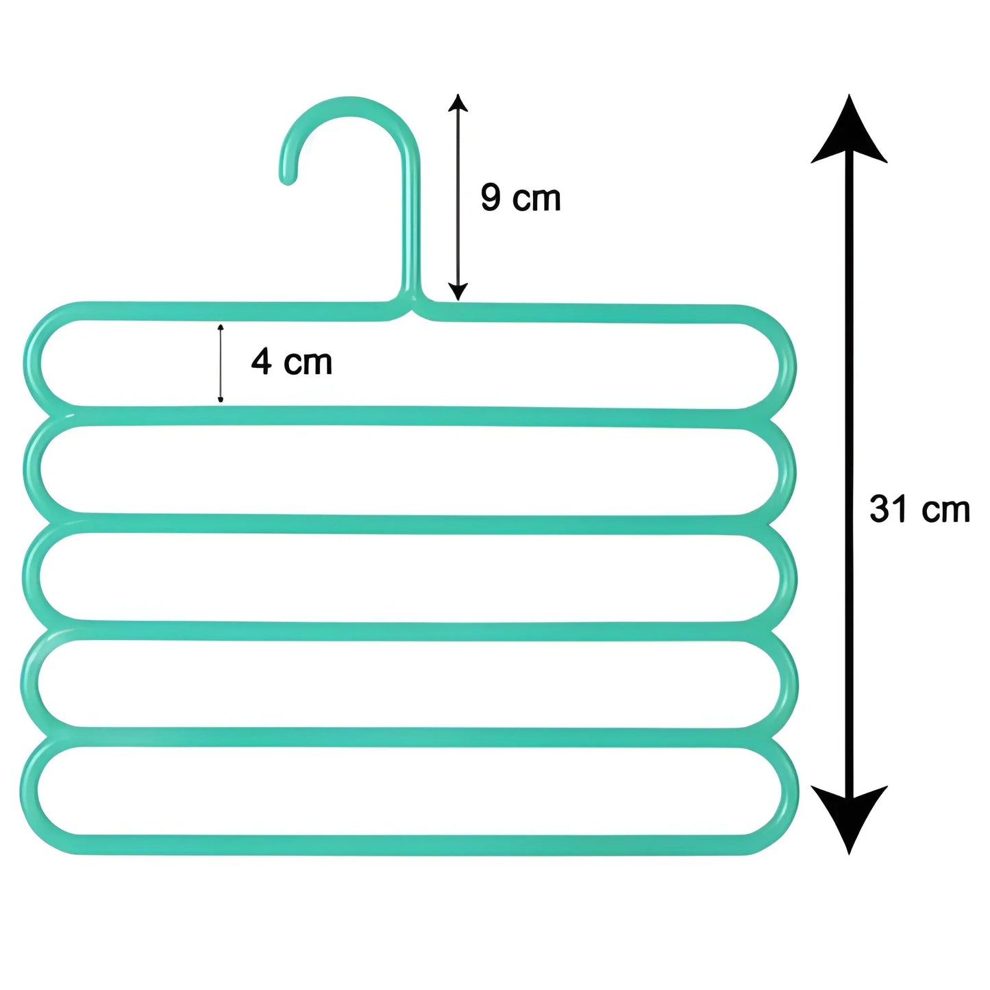Best 5 in 1 multipurpose plastic hanger assorted - home & garden | 2025 | fast shipping