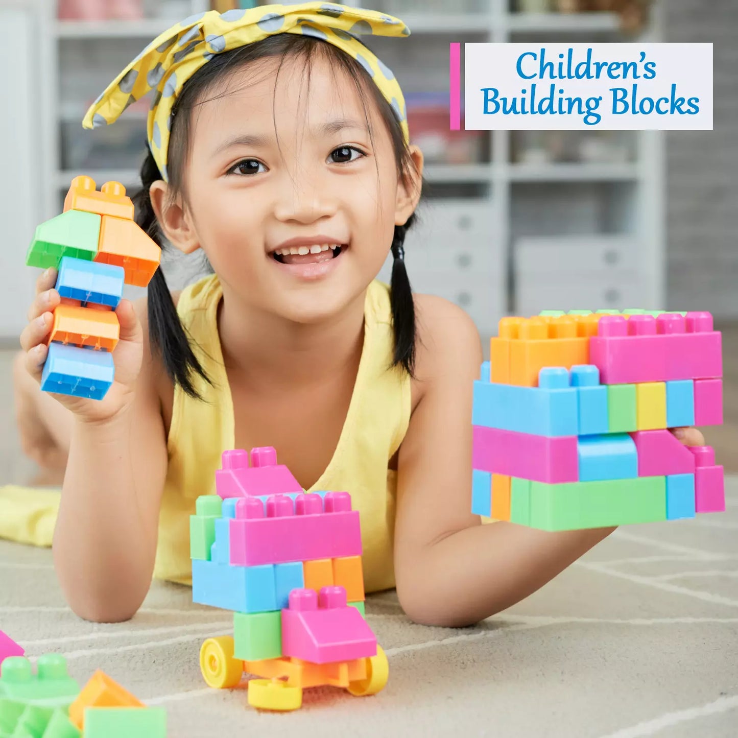Best 60-piece multicolor building blocks set - interlocking | 2025 | fast shipping