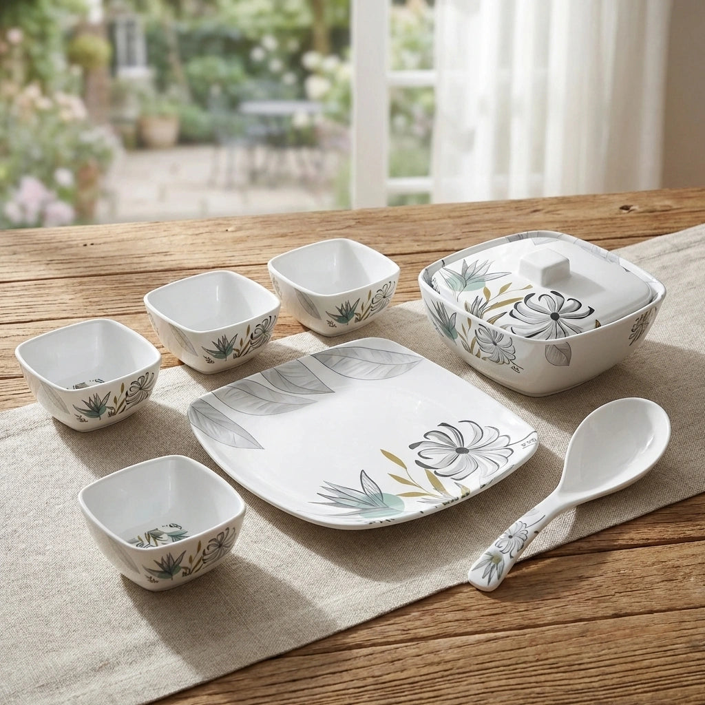 11-Piece Dinner Set with Donga