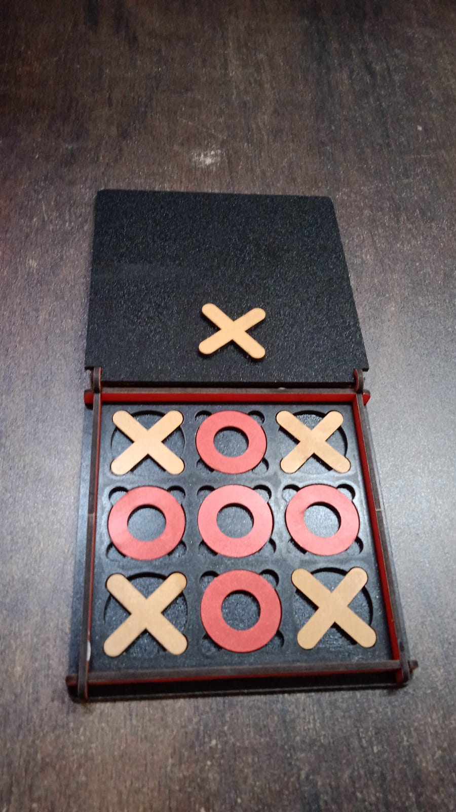 X Zero Wooden Board Game