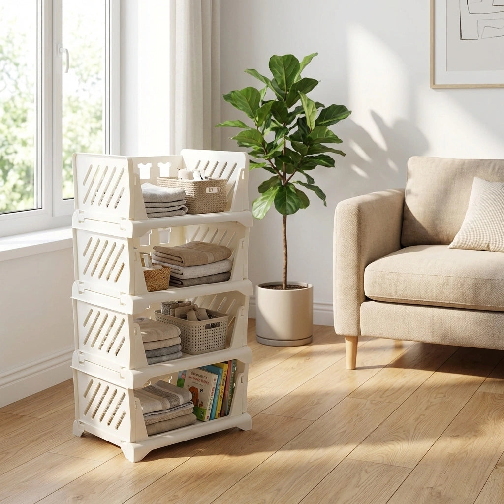 Stackable Ventilated Storage Cart