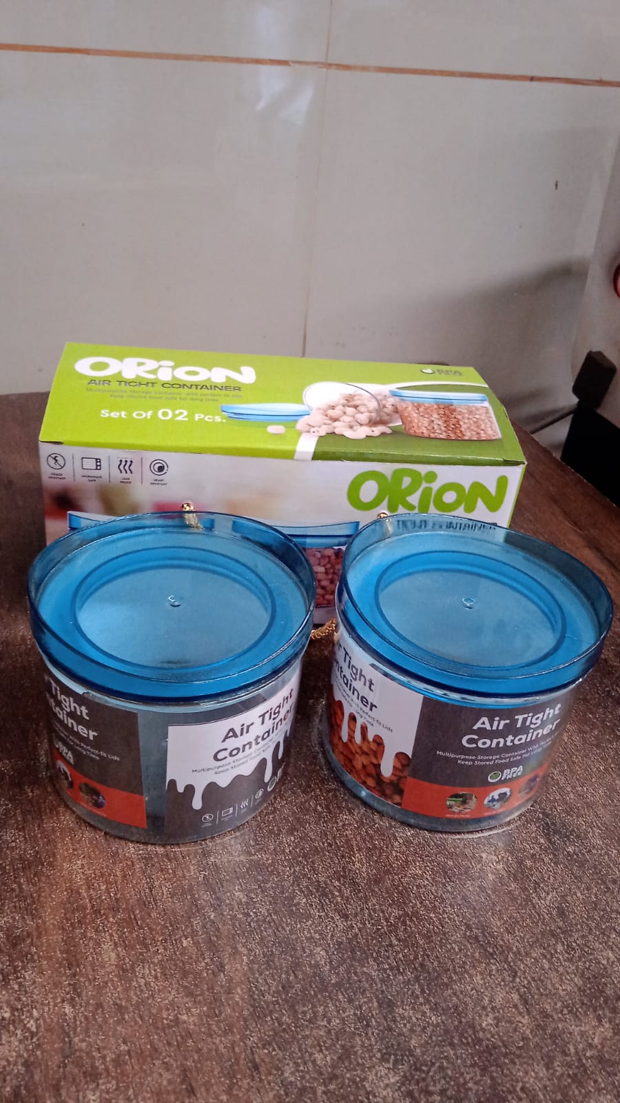 Air Tight Kitchen Jar Set (3pcs)