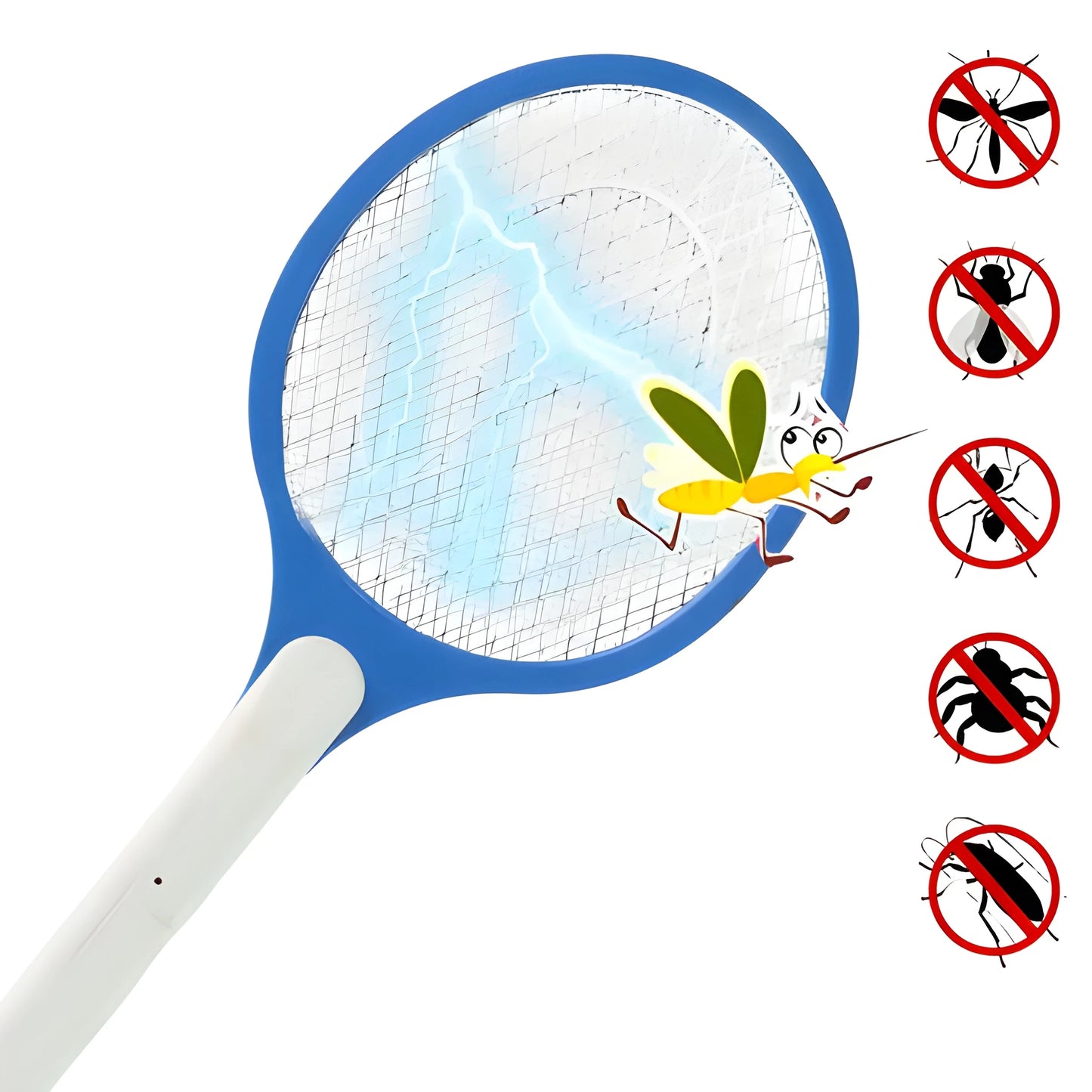 Best rechargeable mosquito zapper racket - fly swatters | 2025 | fast shipping