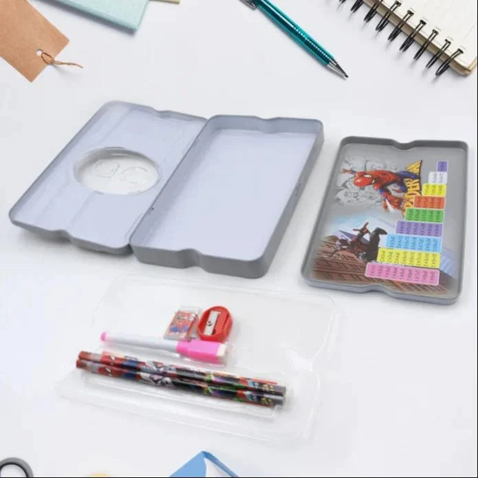 Best cartoon metal compass box (6 pcs) - pen & pencil cases | 2025 | fast shipping