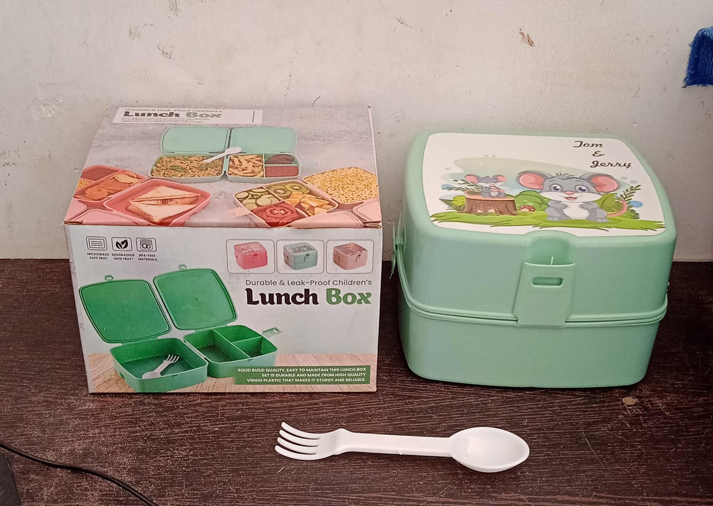 Double-layer Square Lunch Box