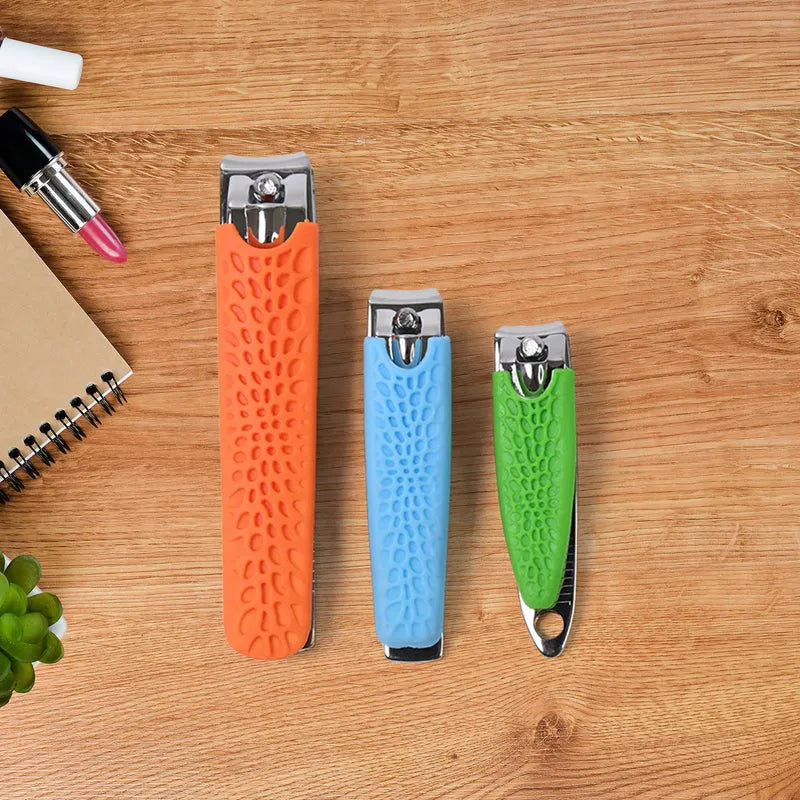 3 In 1 Nail Clipper Set Compact Cutter Big Size And Small Sizes - Health & Beauty