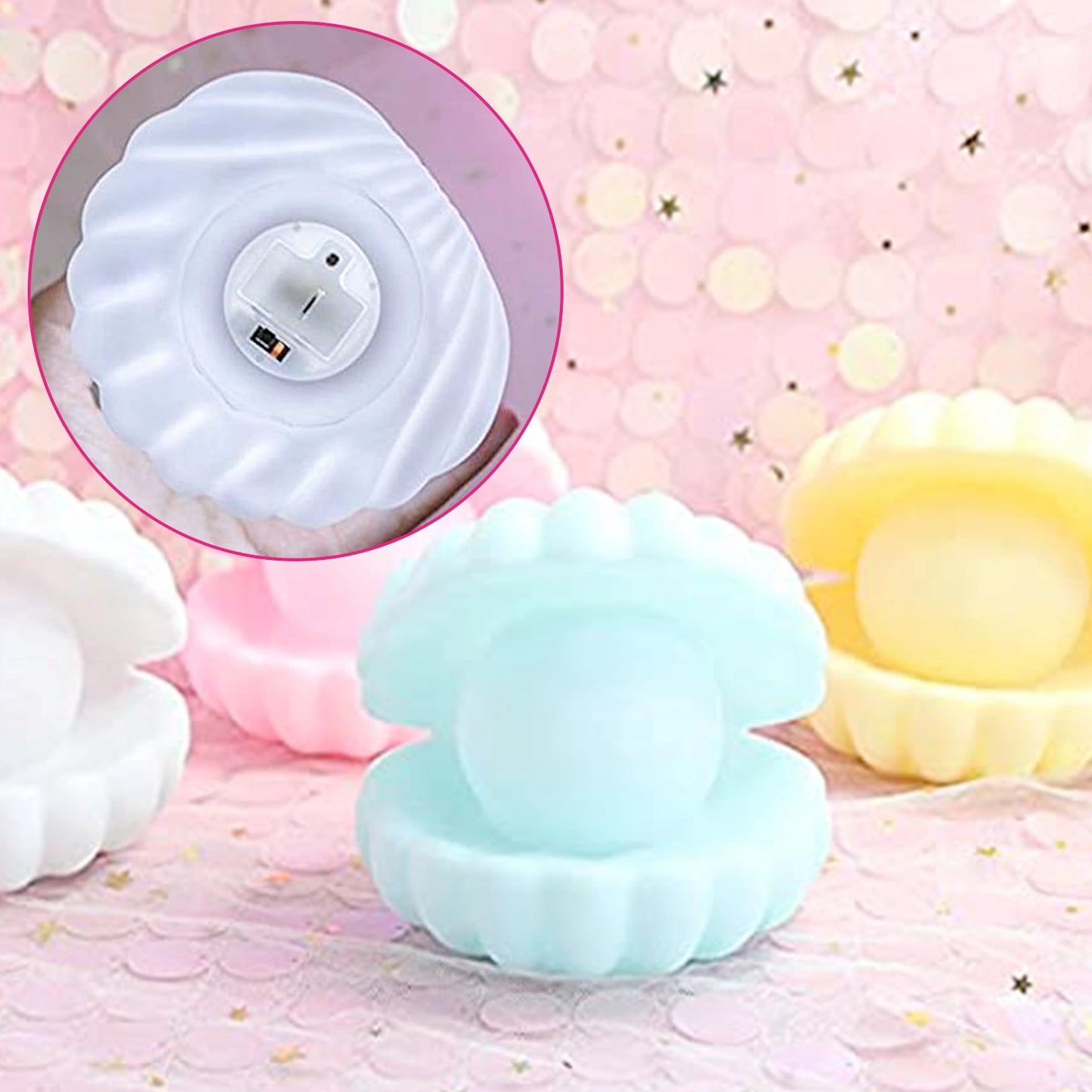 Best pearl shell led night lamp - lights & ambient lighting | 2025 | fast shipping