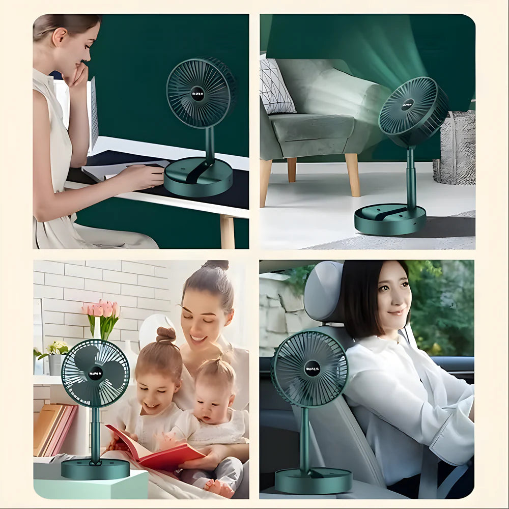 Best foldable telescopic fan - desk & pedestal fans | 2025 | fast shipping