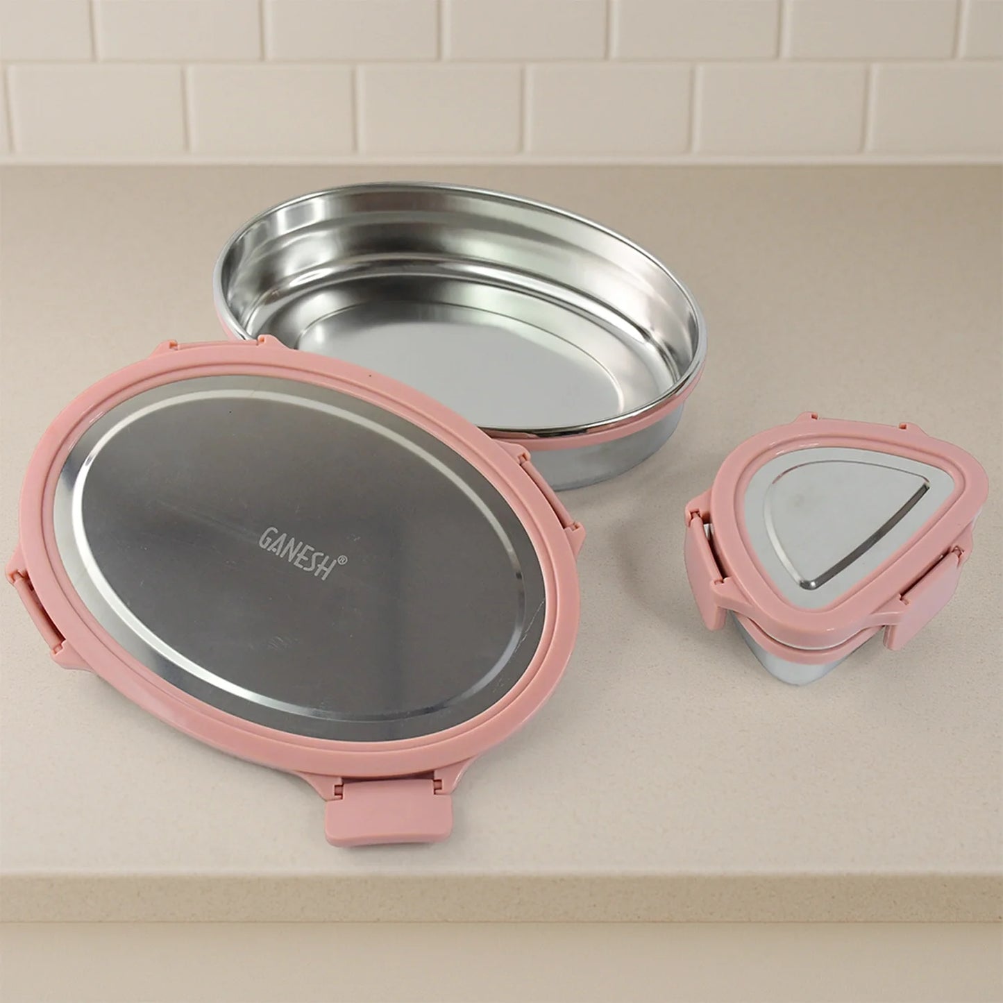 Best ganesh classy 2-piece lunch box set - containers | 2025 | fast shipping