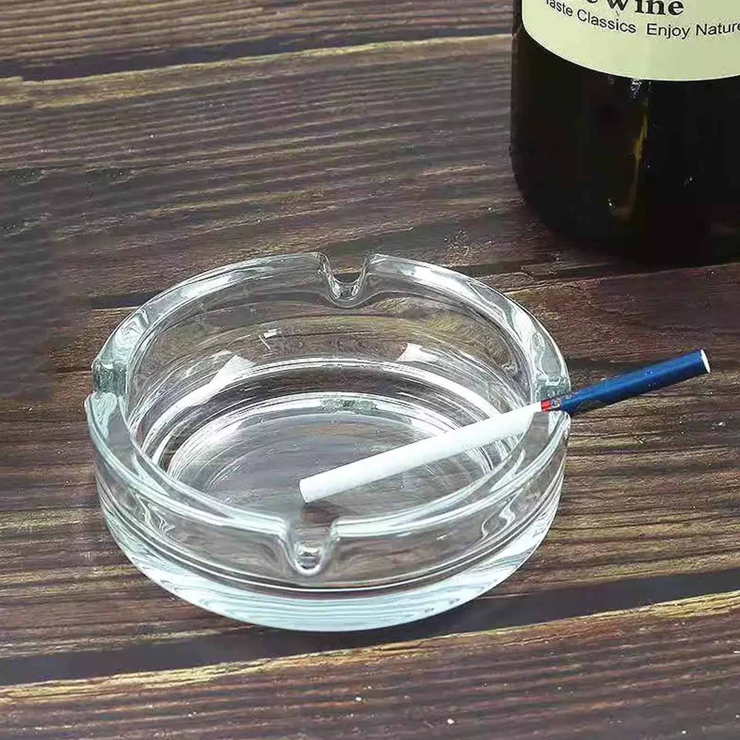 Best glass ashtray with cigarette slots - ashtrays | 2025 | fast shipping