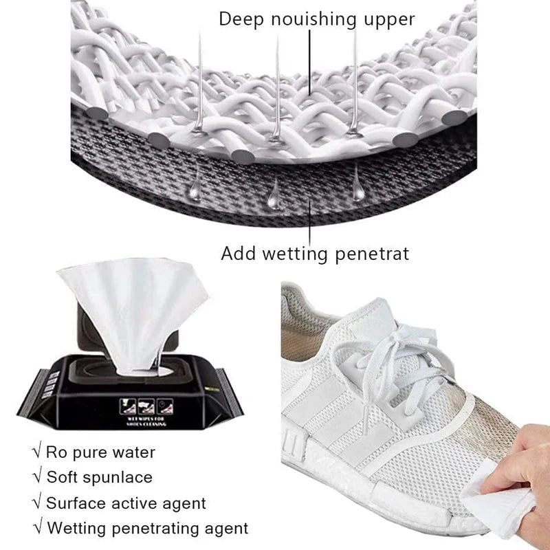 Instant Shoe Cleaning Wipes - Home Improvement