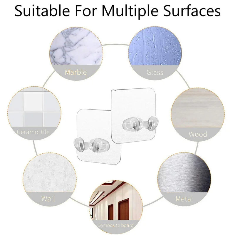 Invisible Adhesive Hook - Home Improvement