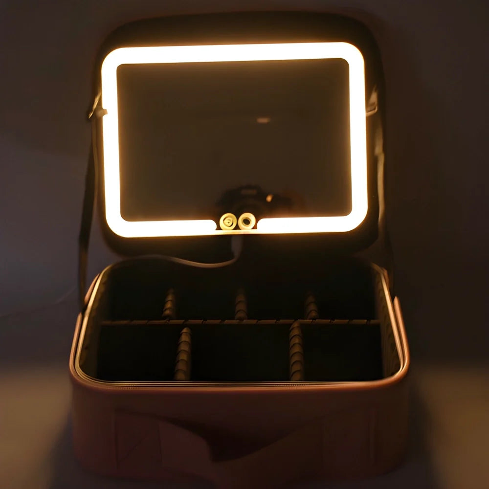 Best led makeup organizer with mirror - refillable palettes & cases | 2025 | fast shipping