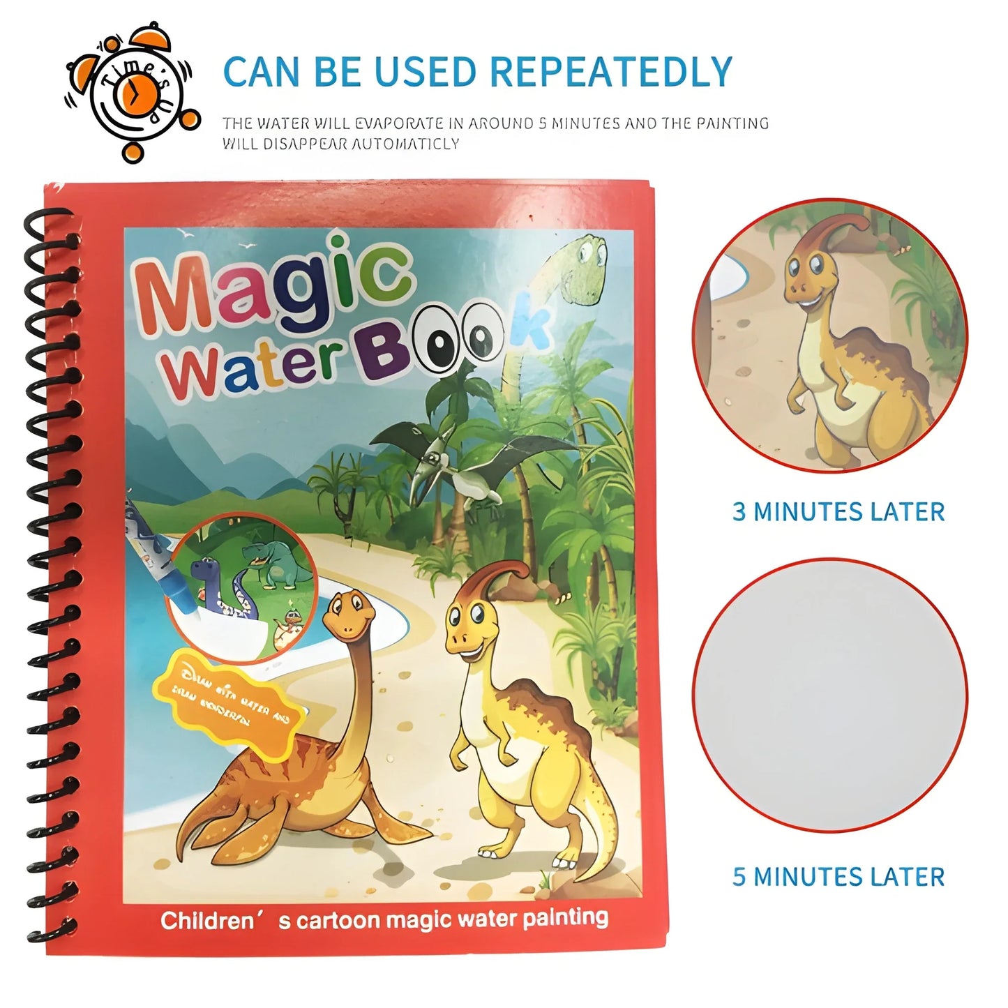 Magic Water Coloring Book - Toys & Games