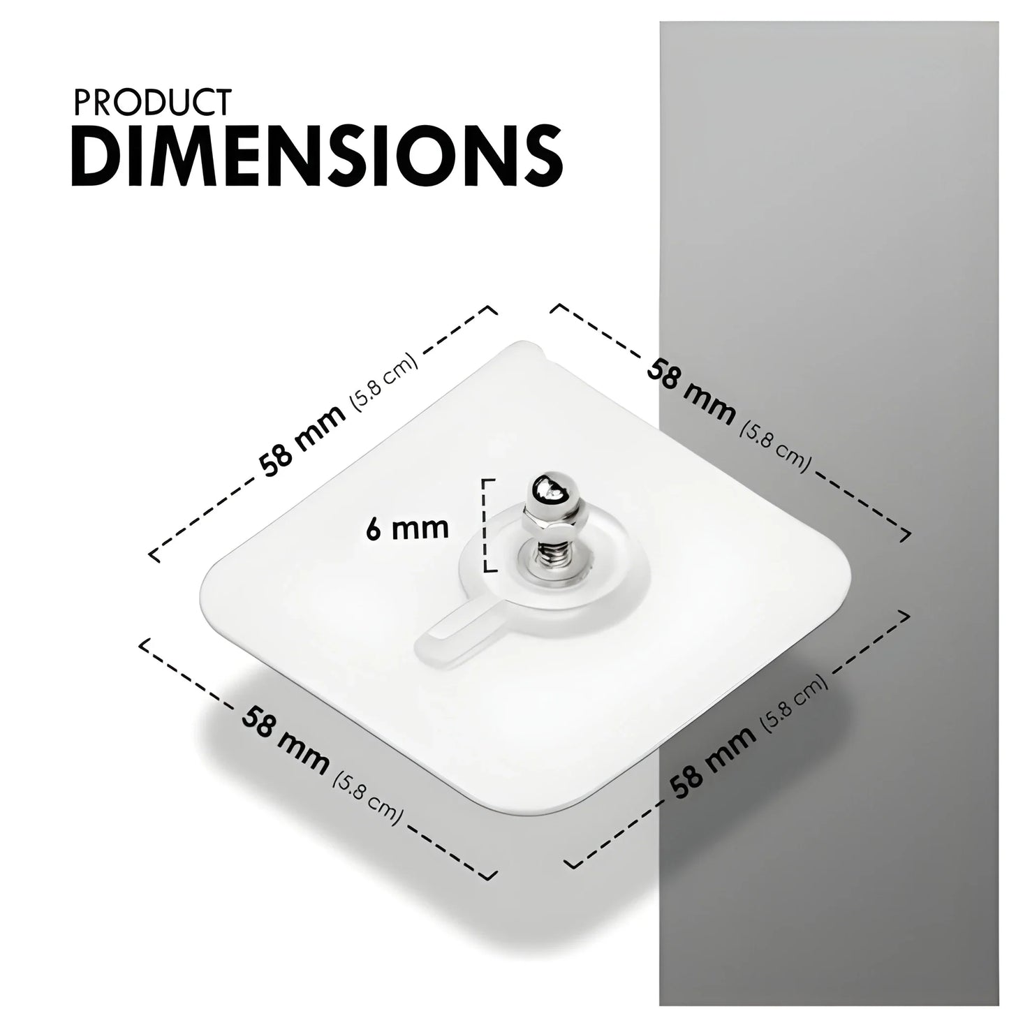 No-Drill Screw Hooks - Home Improvement