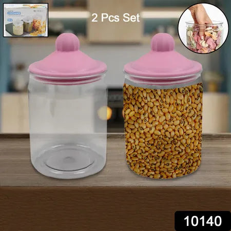 Best plastic container jar set (2 pcs) - food storage containers | 2025 | fast shipping