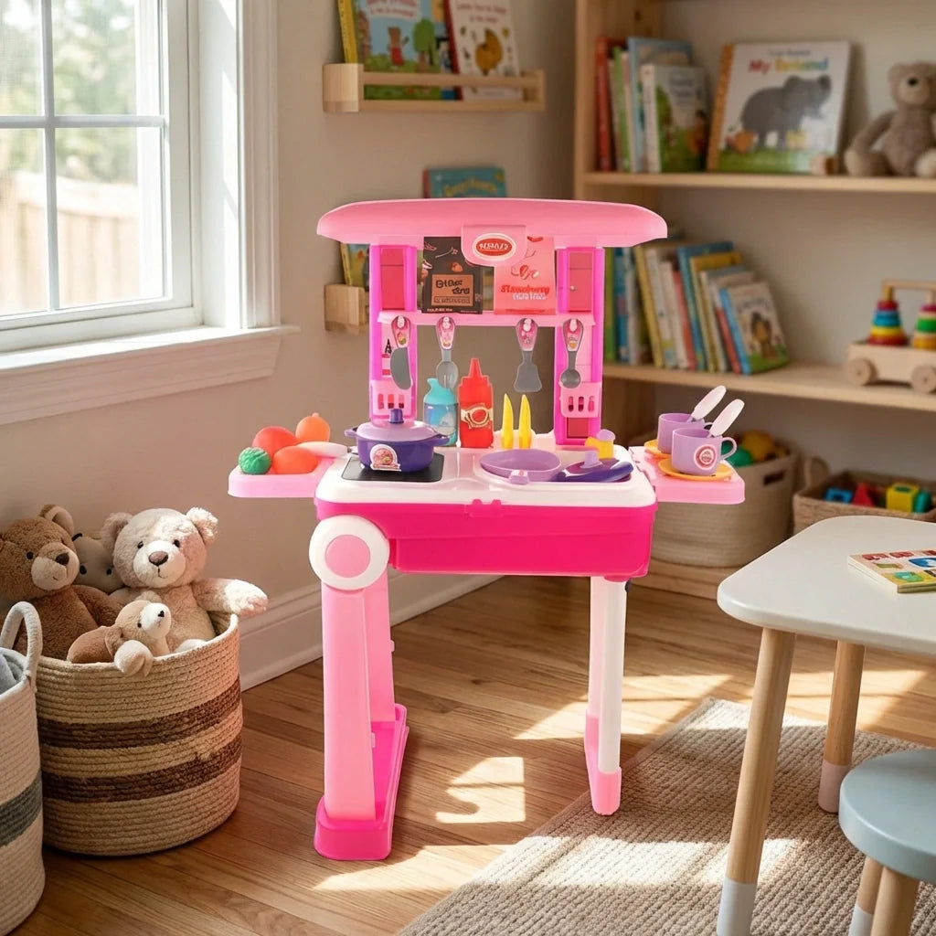 Best portable kids kitchen playset - toy kitchens | 2026 | fast shipping