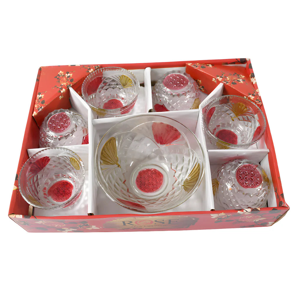 Best rose glass bowl set - 2025 | fast shipping