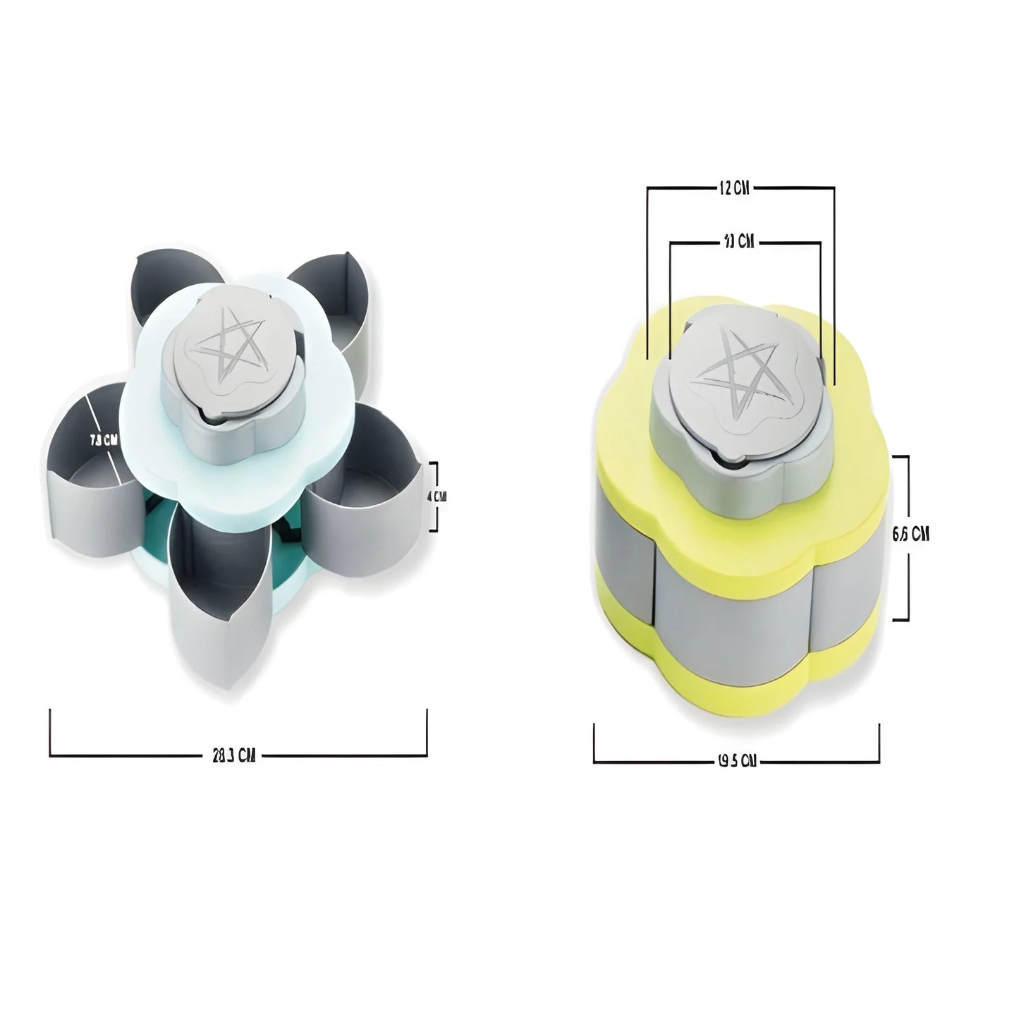 Best rotating snack serving tray - food storage containers | 2025 | fast shipping