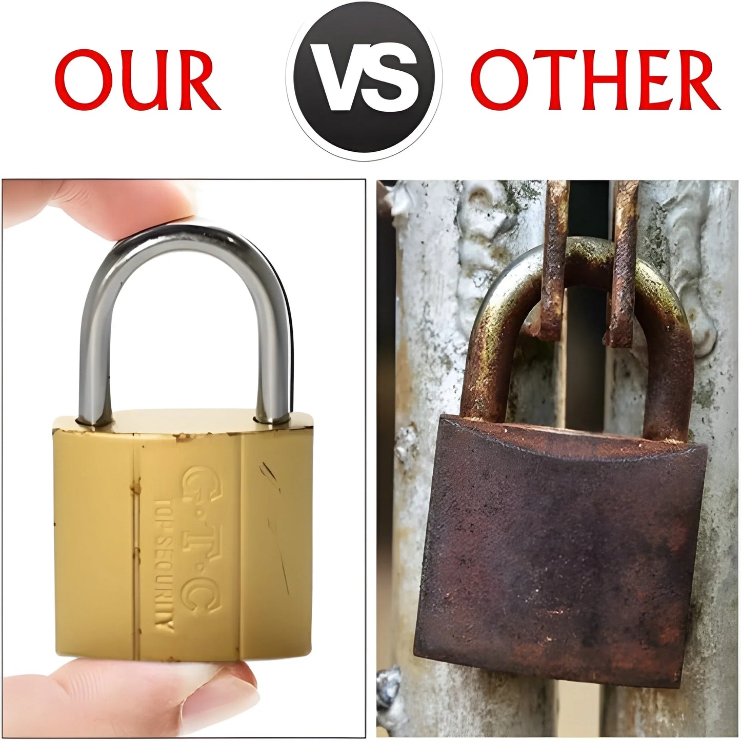 Best solid multipurpose padlock - hardware | 2025 | fast shipping