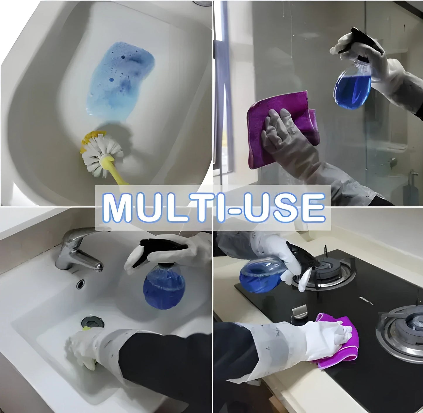 Streak-Free Windshield Tablets - Car & Motorbike