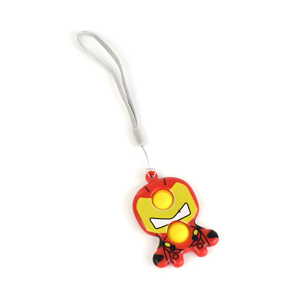 Superhero Fidget Keychain Toy - Toys & Games