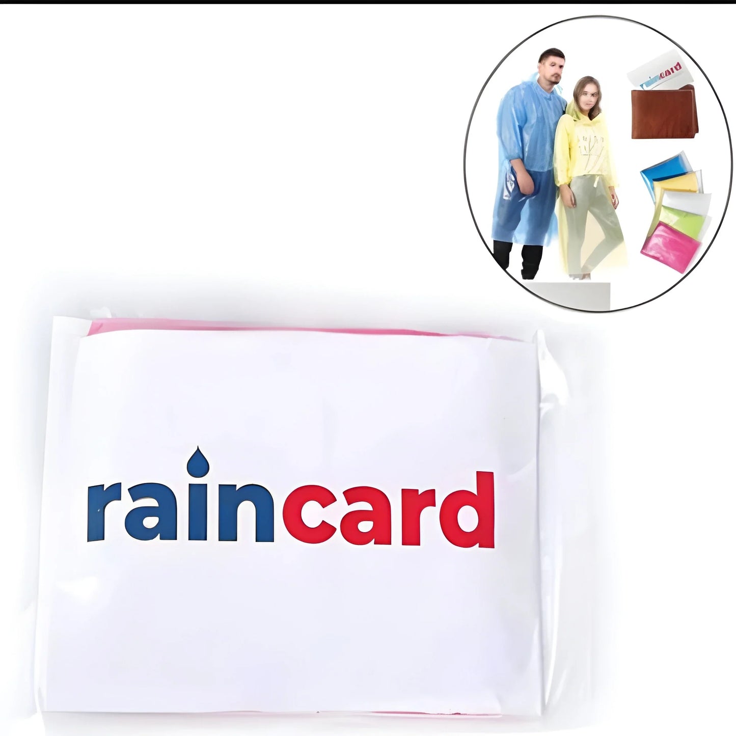 Wallet-Sized Emergency Raincoat - Garden & Outdoors