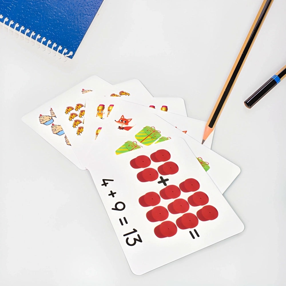 Best wooden math flash card game - educational toys | 2025 | fast shipping