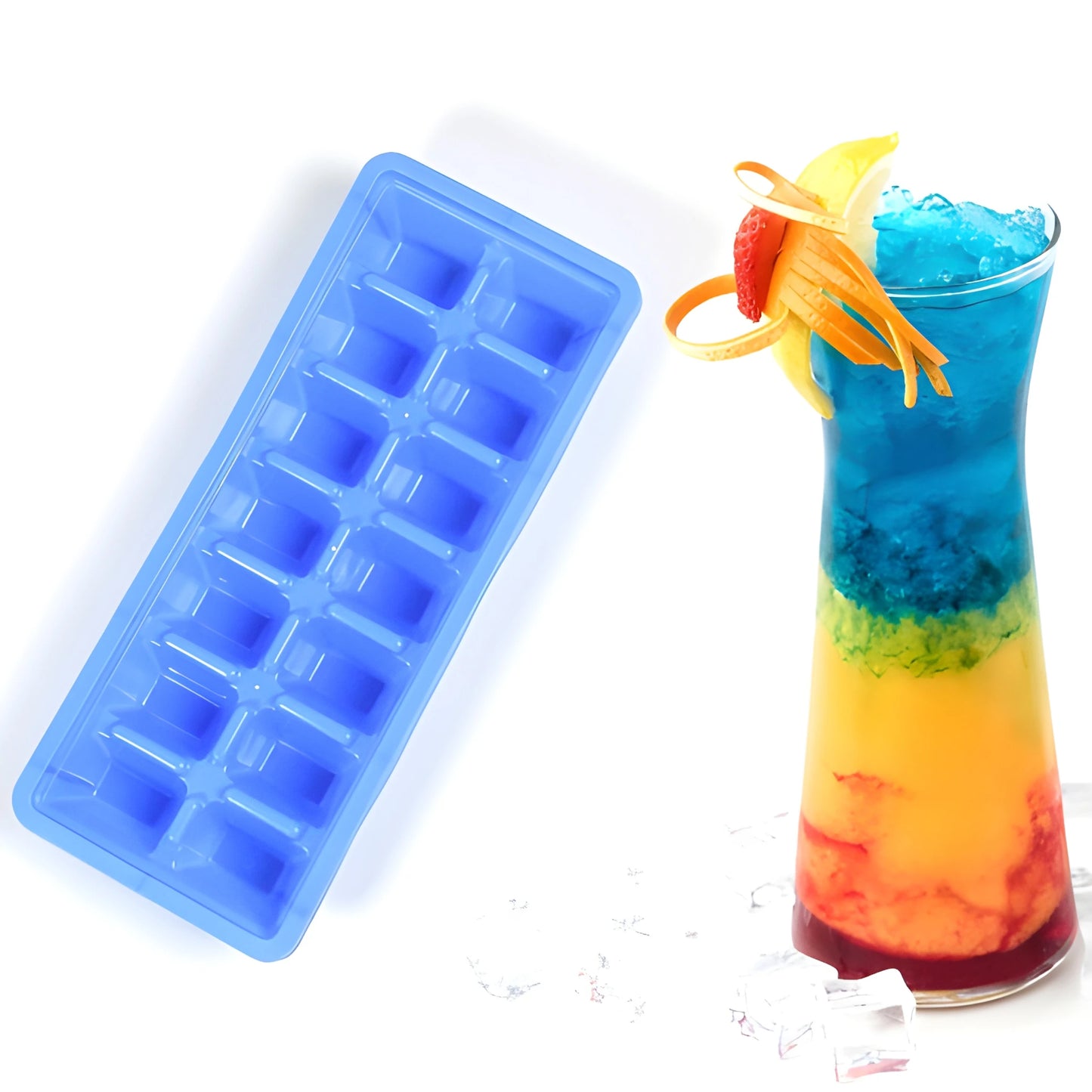 Premium Silicone Ice Trays - Home & Kitchen