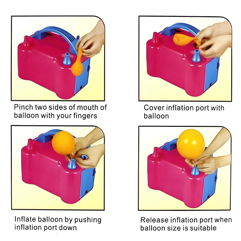 Best dual nozzle balloon inflator pump - balloons | 2025 | fast shipping