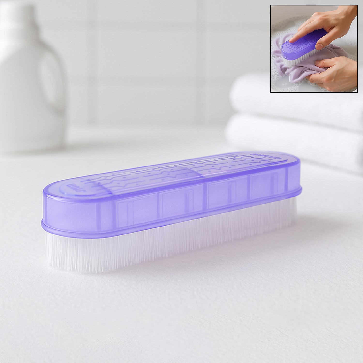Fabric Scrubbing Laundry Brush