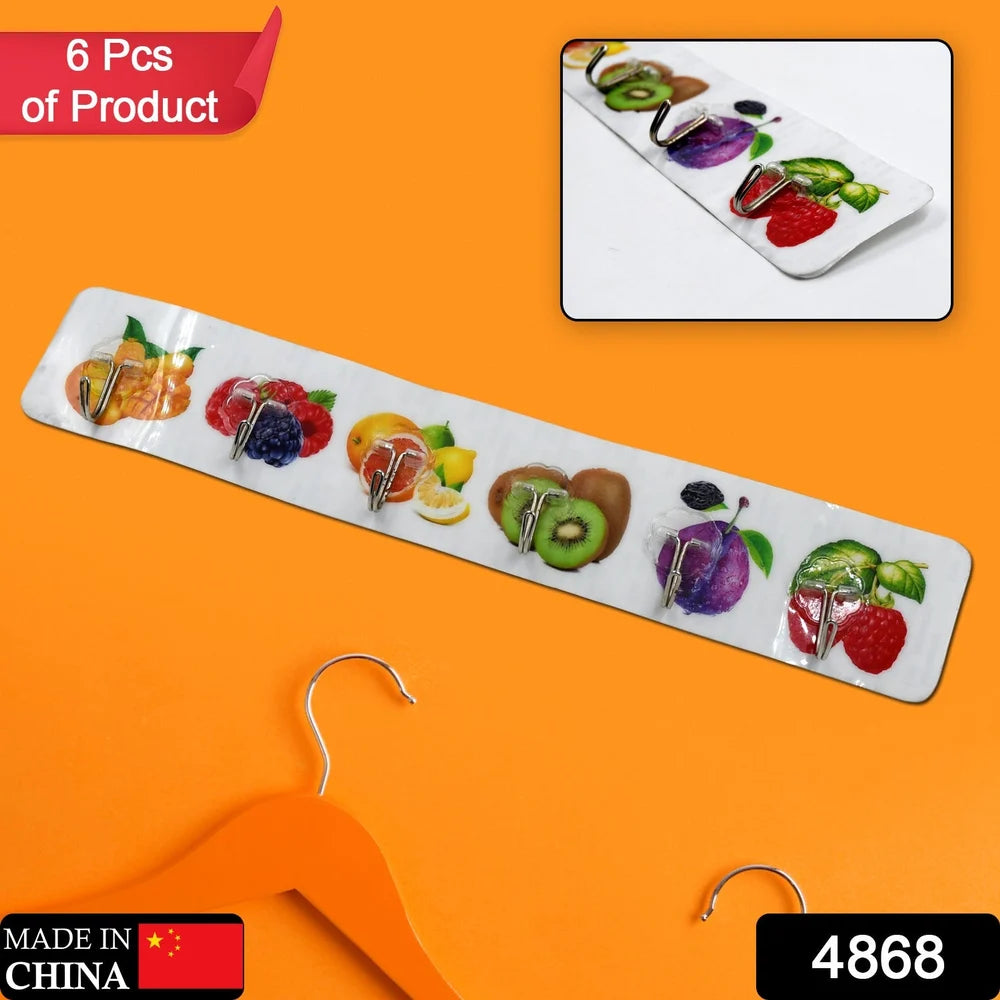 Best transparent adhesive wall hooks – 6 pcs set - utility | 2025 | fast shipping