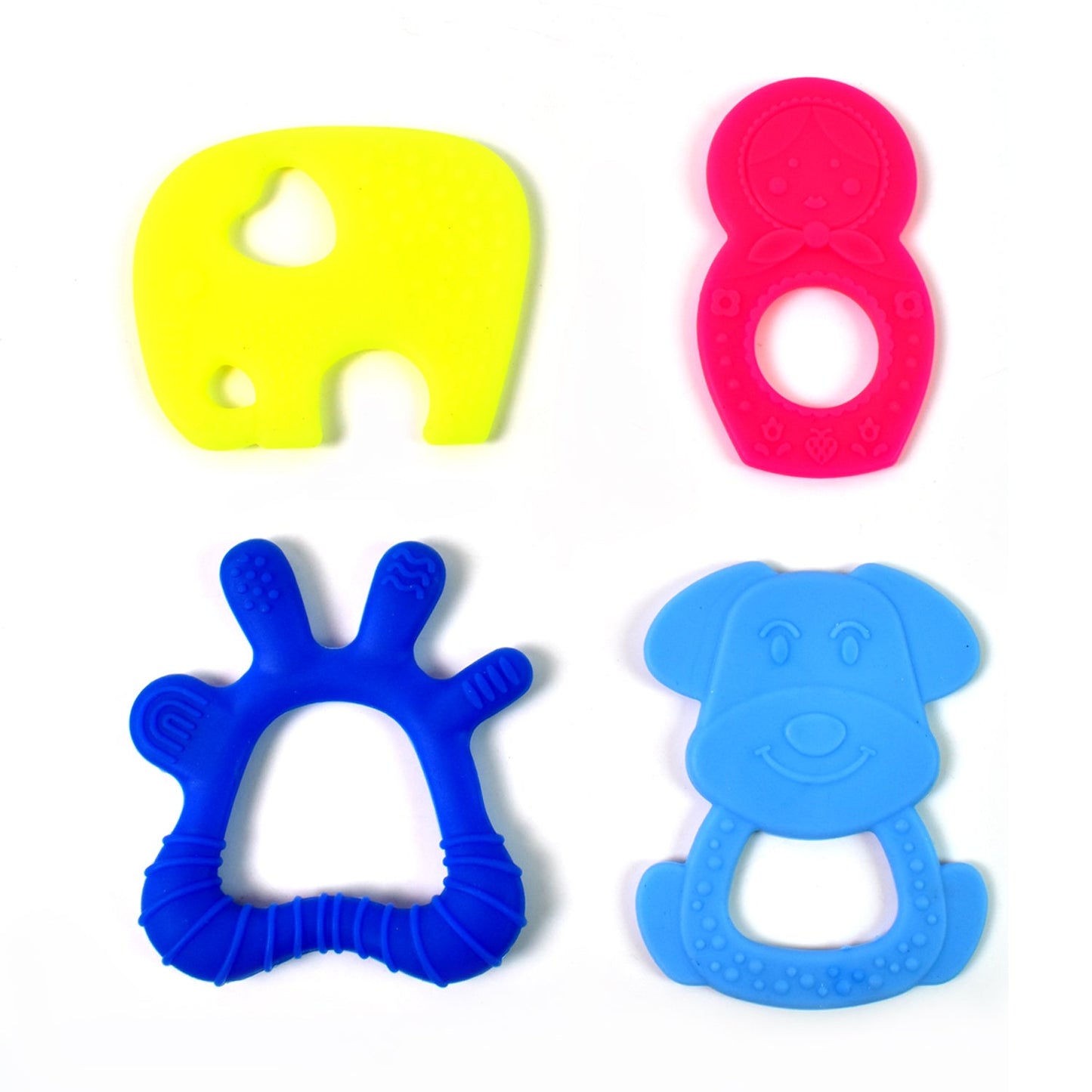 Silicone Baby Teether Pack