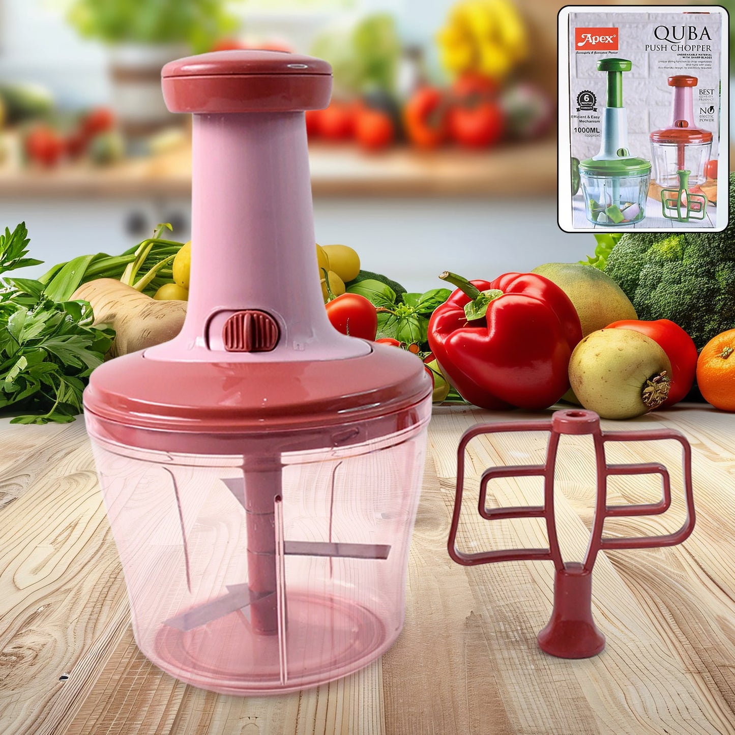 Quba Push Chopper