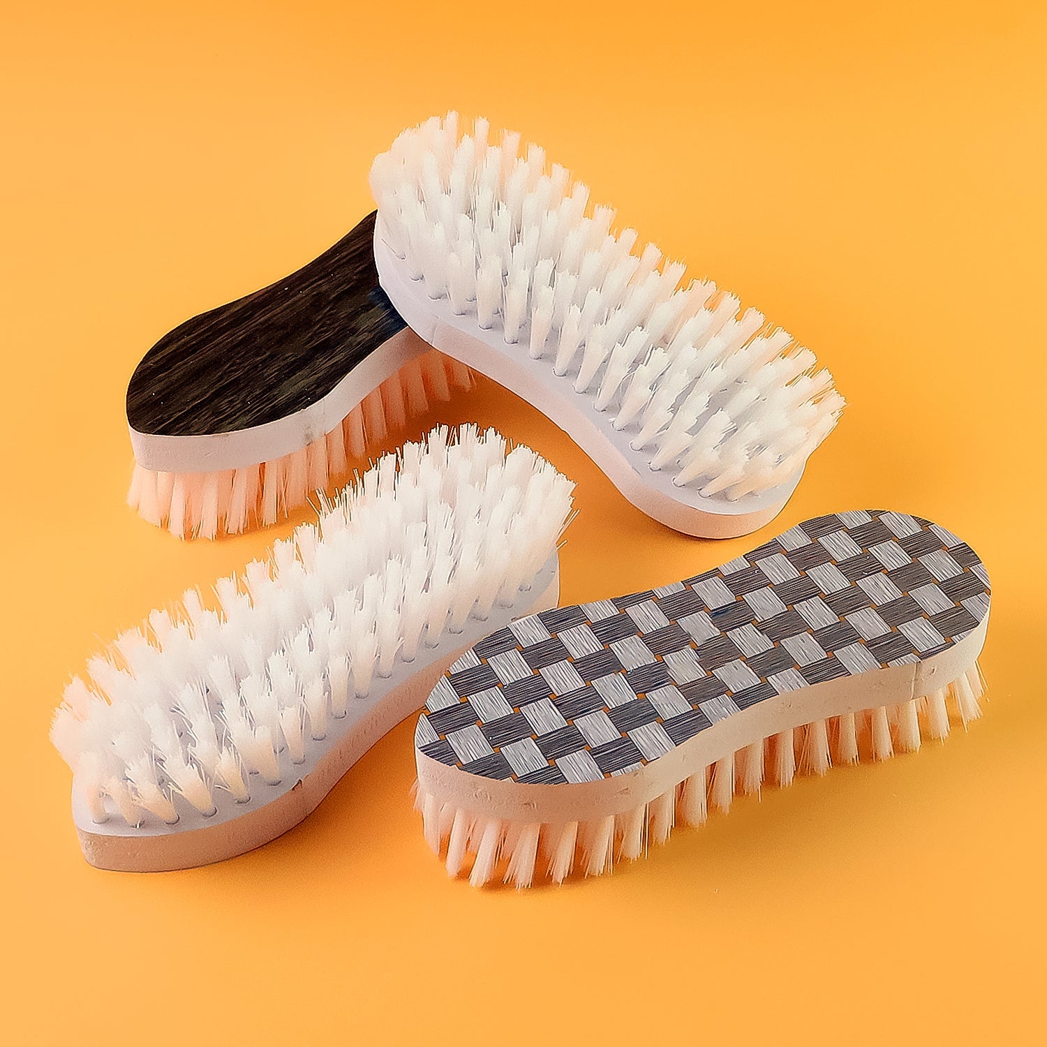 Curved Laundry Brush Set