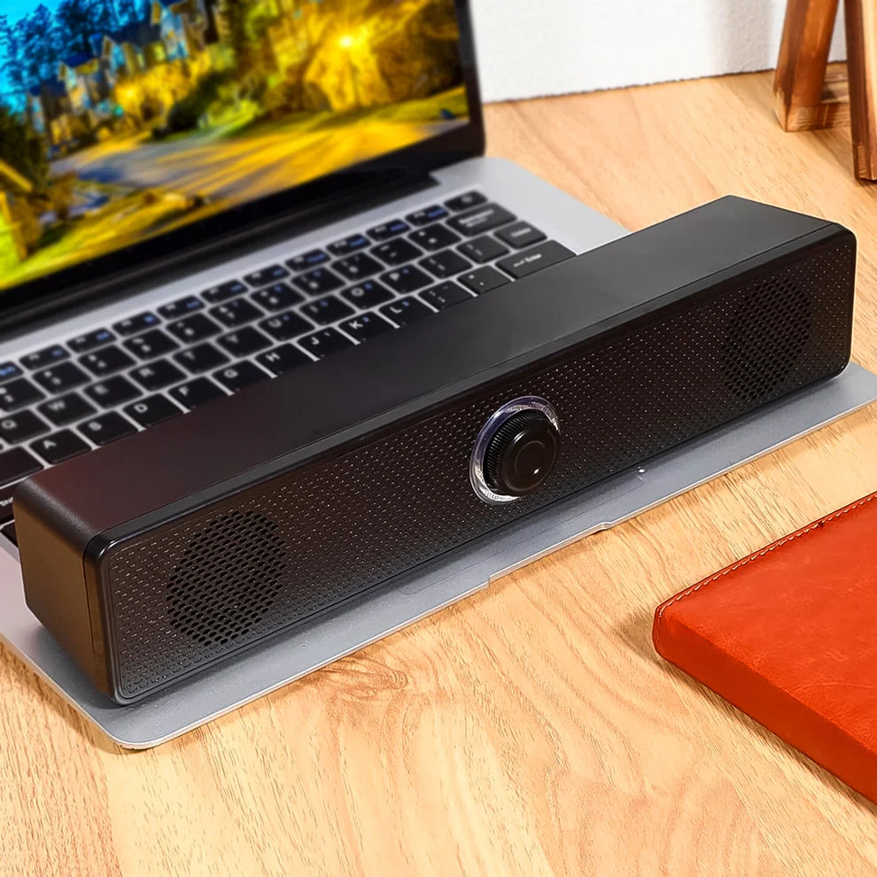 Wired usb computer soundbar speaker