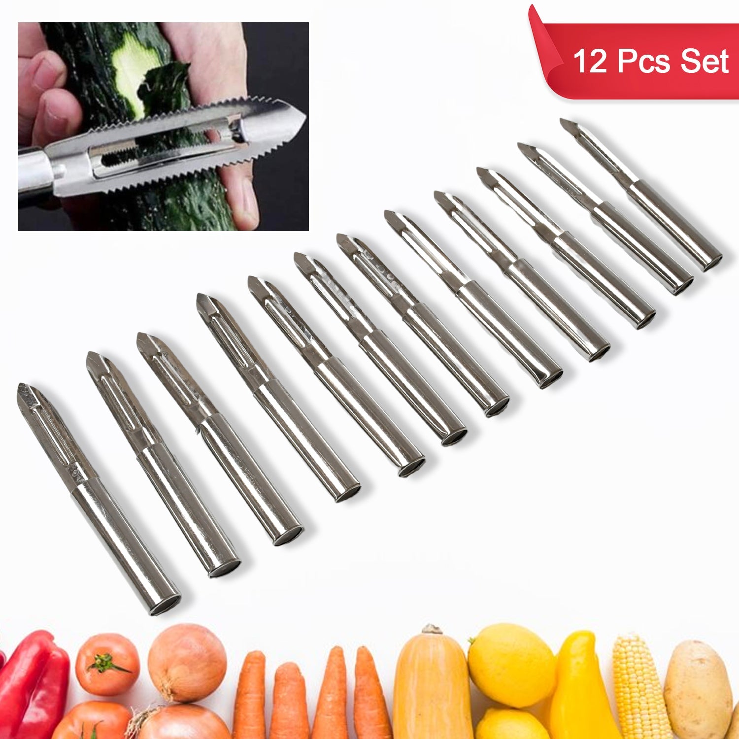 Stainless Steel Vegetable Peeler Set