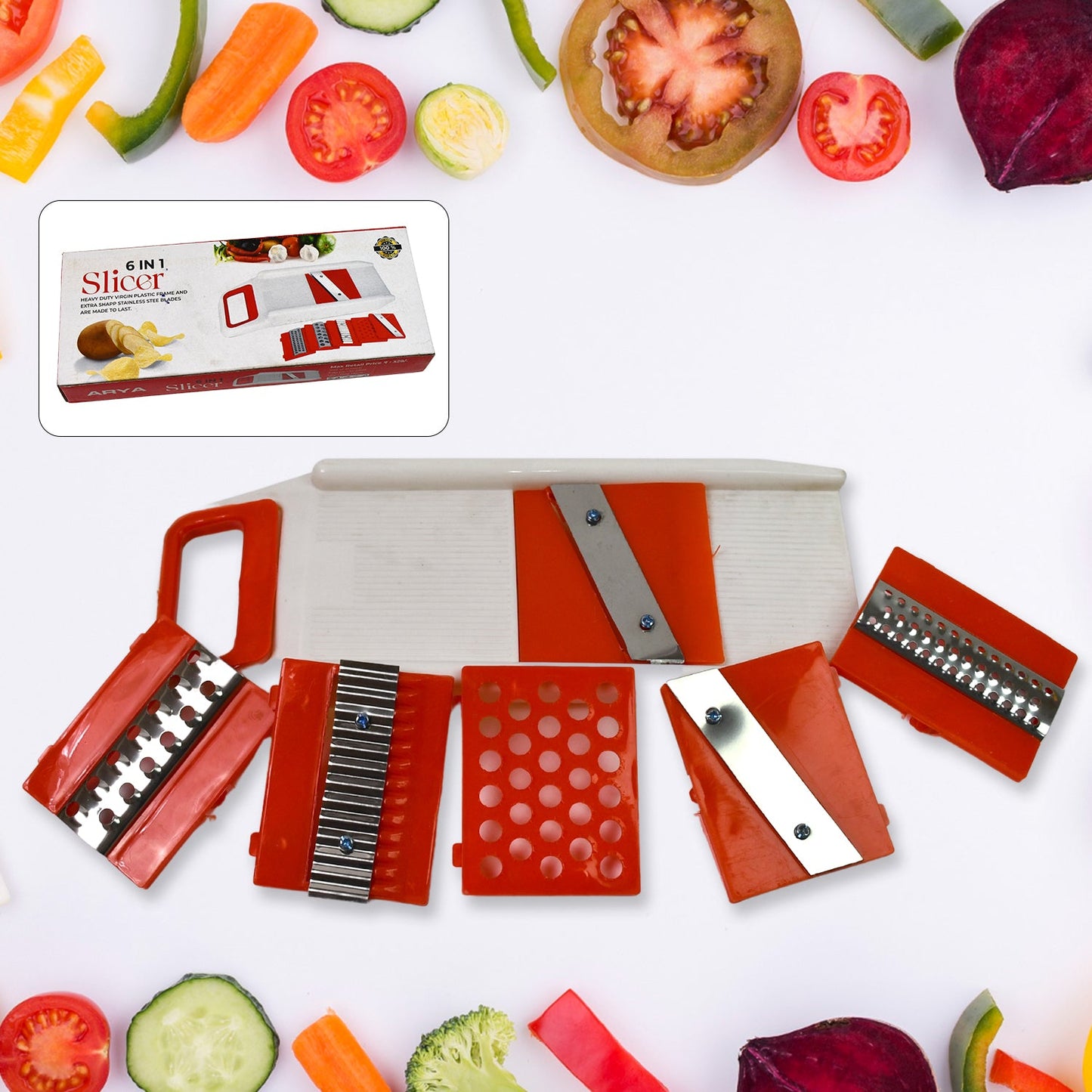 Vegetable Slicer Cutter Set