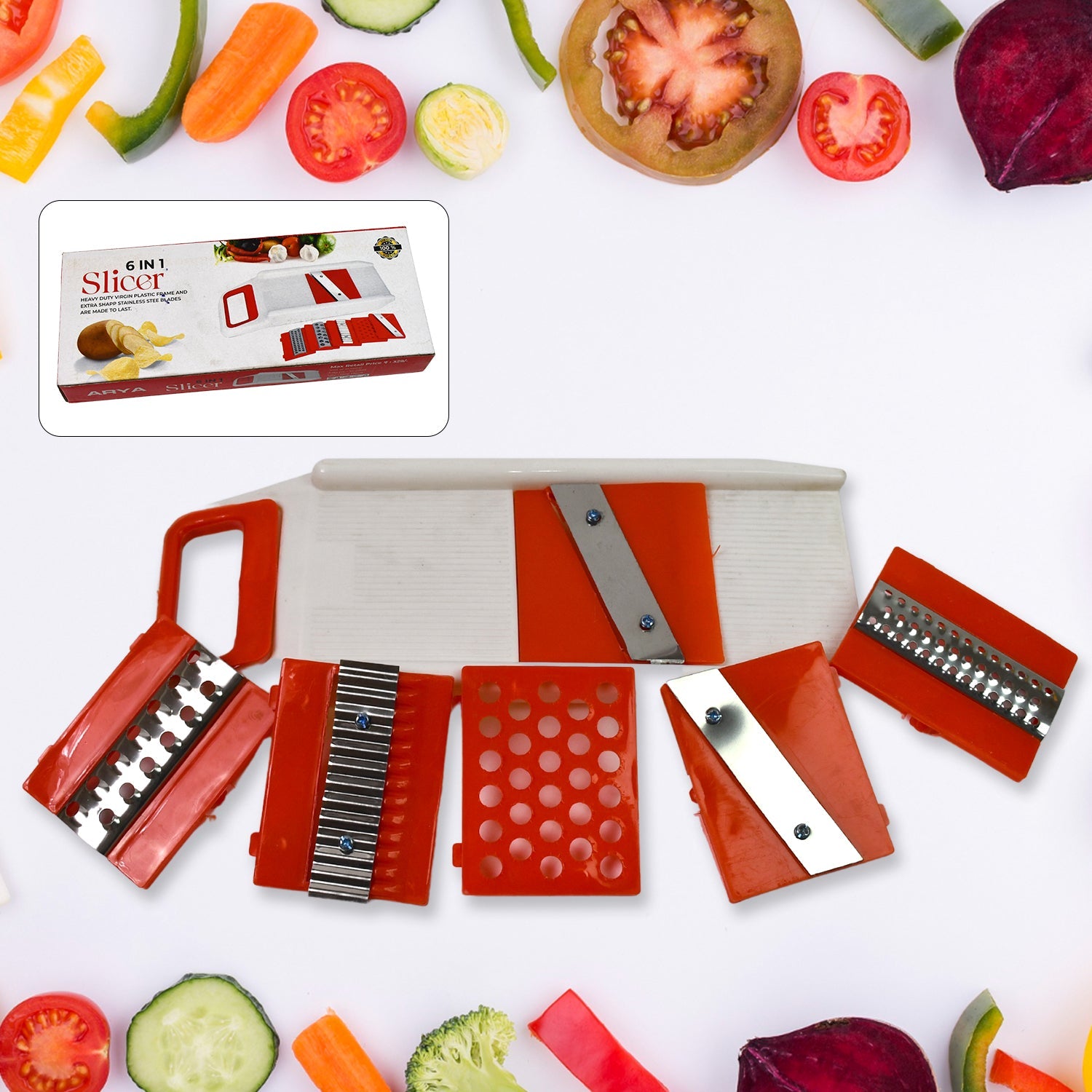 Vegetable Slicer Cutter Set