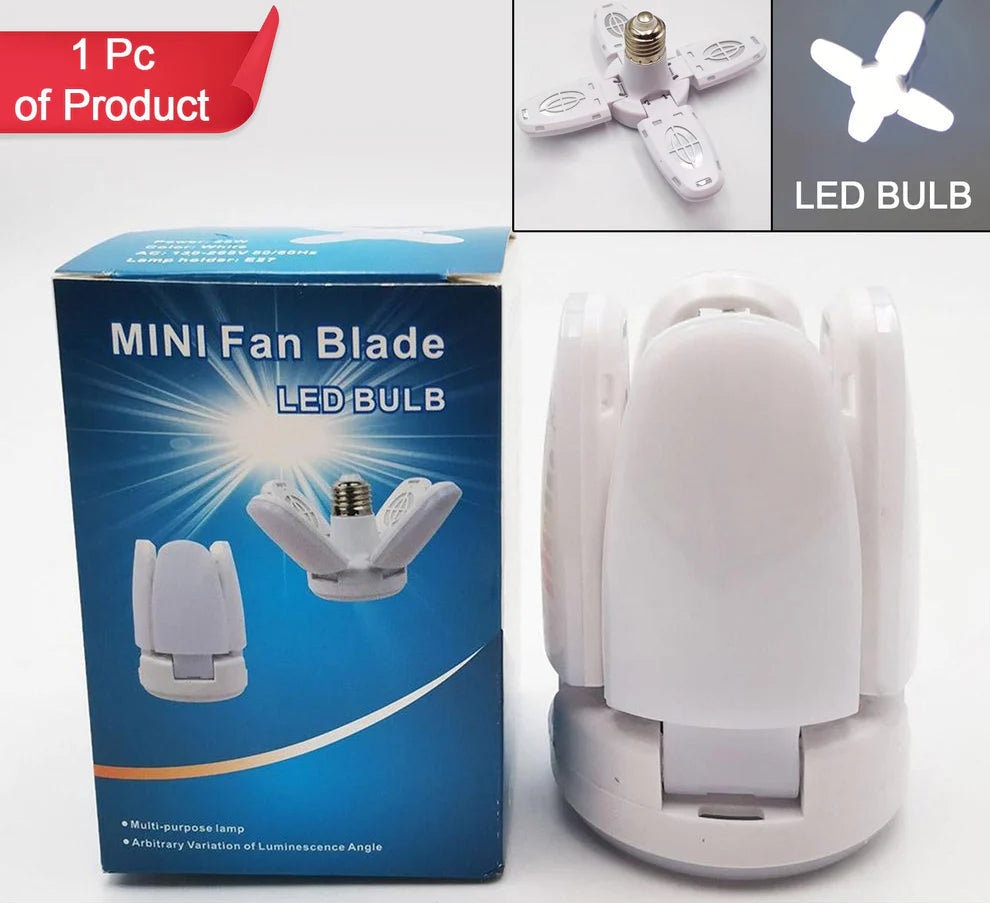 Best foldable fan blade led bulb – 28w - light bulbs | 2025 | fast shipping