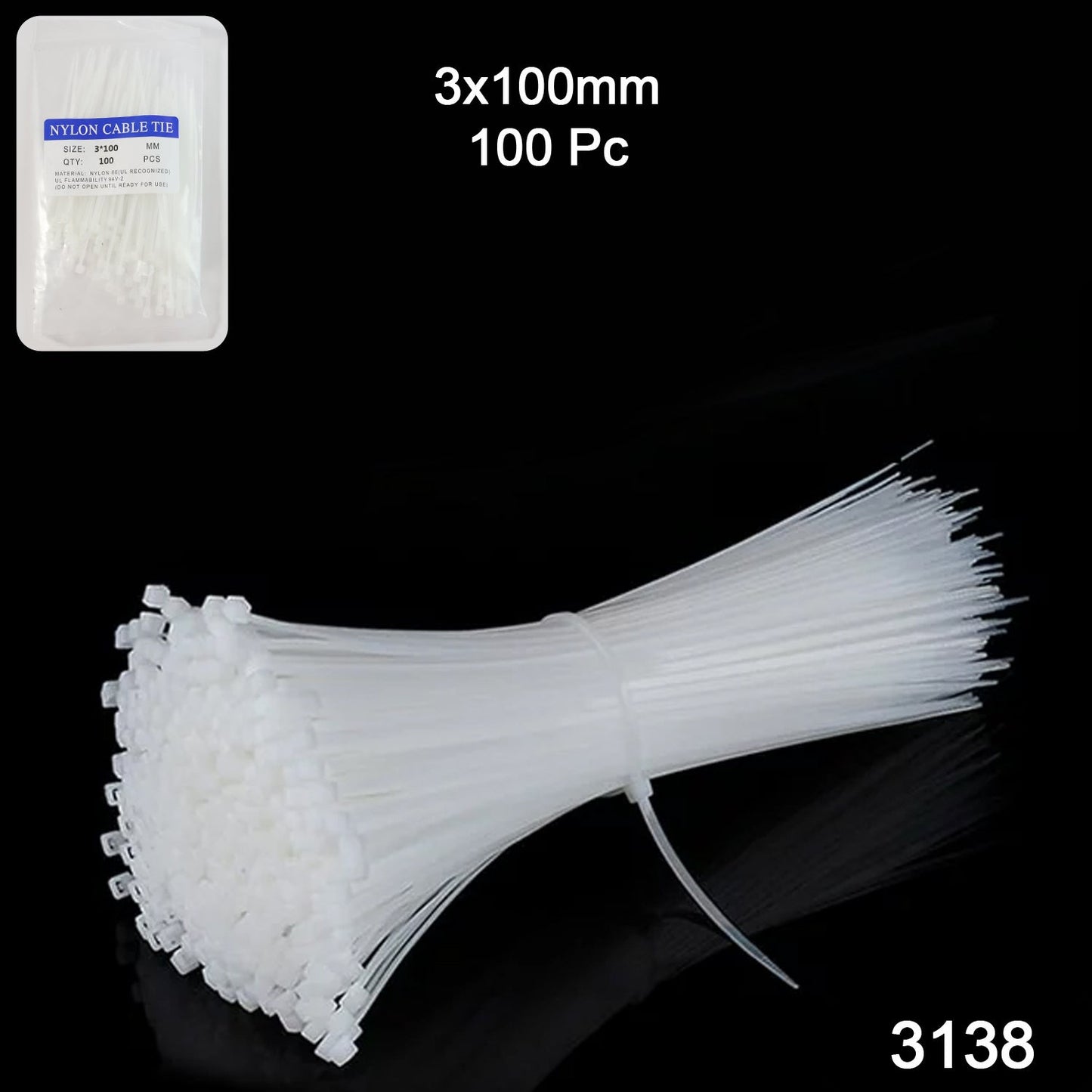 Heavy-Duty Nylon Cable Ties