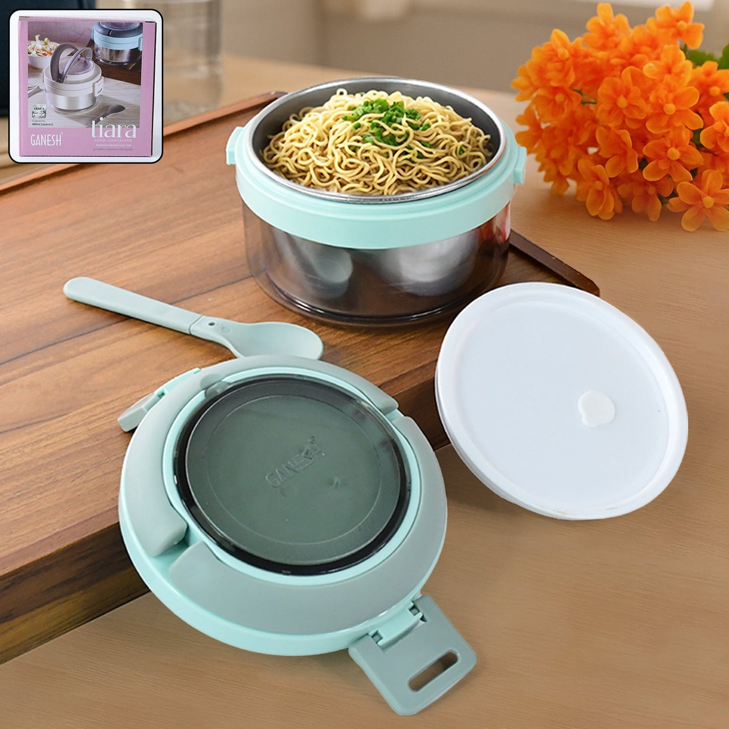 Compact Leak-Proof Lunch Box