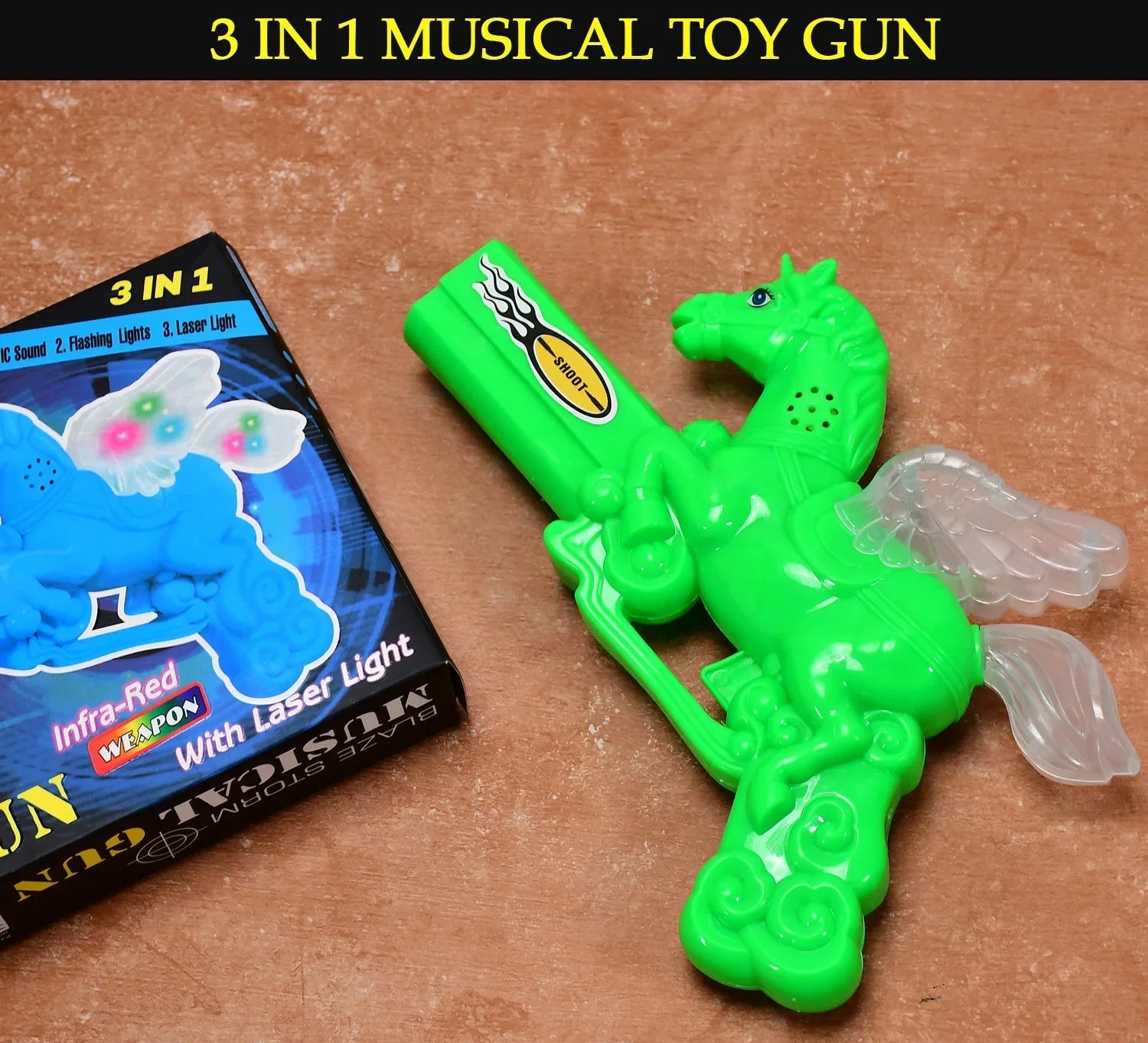 Best musical laser light toy gun - weapons & gadgets | 2025 | fast shipping