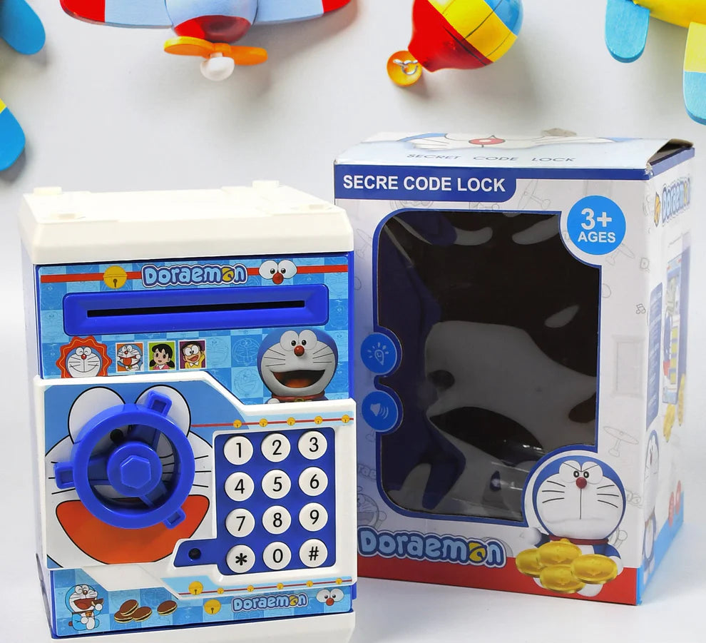 Electronic atm piggy bank for kids