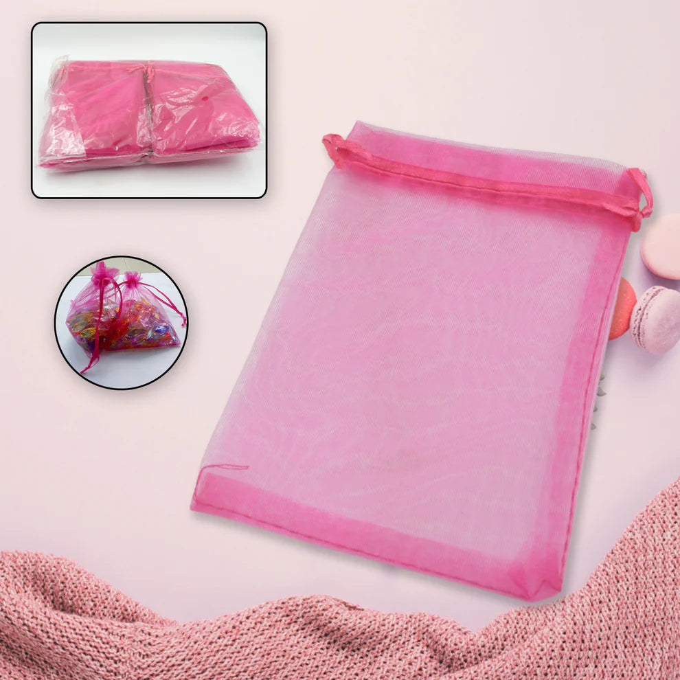 Best organza drawstring gift bags – 100 pcs - 2025 | fast shipping